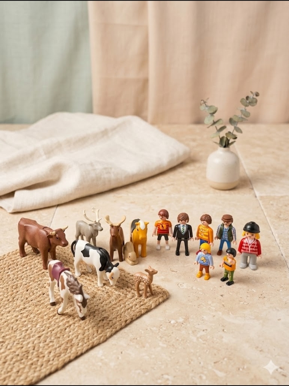 Playmobil Figure & Animal Lot